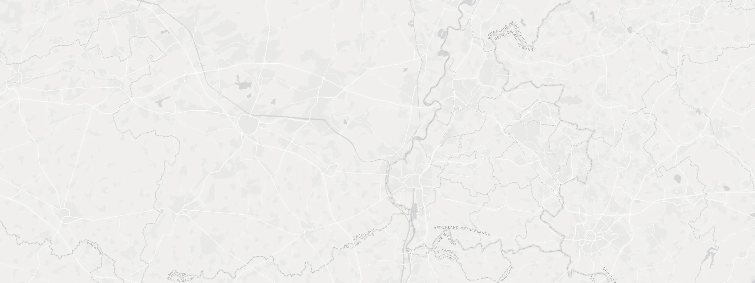 Kaart van Zuid-Limburg met ons werkgebied